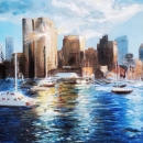 Boston Harbor Tall Ships - by Becky DiMattia