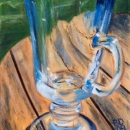 Glass Cup - by Becky DiMattia