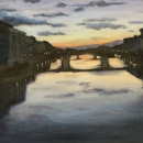 The View from Ponte Vecchio - by Becky DiMattia