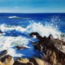 Ogunquit Waves - By Becky DiMattia