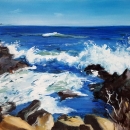 Ogunquit Waves - By Becky DiMattia