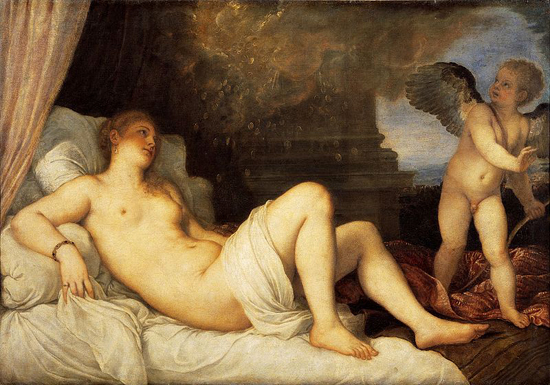 Titian Danaë, 1545 Museo Capodimonte, Naples