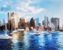 Boston Harbor Tall Ships - by Becky DiMattia