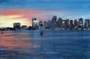Harborside Sunset - by Becky DiMattia