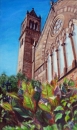 Old South Church in Boston's Copley Square - by Becky DiMattia