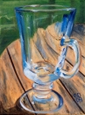 Glass Cup - by Becky DiMattia