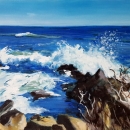 Ogunquit Waves - By Becky DiMattia