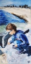Martha's Vineyard Rock Collecting -  - by Becky DiMattia