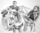 Becca, Aaron and Juan - by Becky DiMattia