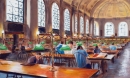 Bates Hall at the Boston Public Library - by Becky DiMattia