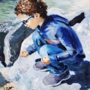 Martha's Vineyard Rock Collecting -  - by Becky DiMattia