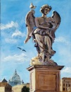 Ponte Sant'Angelo, Rome - by Becky DiMattia