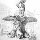 Barberini Fountain - by Becky DiMattia