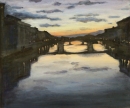 The View from Ponte Vecchio - by Becky DiMattia